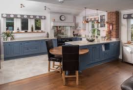 Oak cabinets with black appliances kitchen color ideas with oak. 75 Beautiful Kitchen With Blue Cabinets And Black Appliances Pictures Ideas July 2021 Houzz