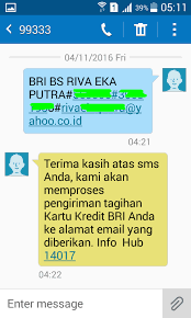 Paypal memudahkan pembayaran, dengan aman dan 100% melindungi * mungkin paypal akan menawarkan anda untuk membuat akun paypal. Format Sms Untuk Daftar E Statement Kartu Kredit Bri Blog Rivaekaputra Com