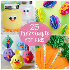 Glue the ends of each strip together, creating loops. 25 Cute And Fun Easter Crafts For Kids Crazy Little Projects