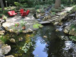 The size, colors, and graceful swimming of koi present an effect that is at once beautiful, serene, and dramatic. What Size Koi Pond Should I Design For My Yard Turpin Landscape Design Build