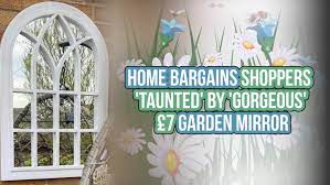 Wall mounted home bargains mirrors. Home Bargains Shoppers Taunted By Gorgeous 7 Garden Mirror Liverpool Echo