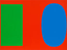 Kelly green is an intense, pure green that sits between blue and yellow in the color wheel. Green Blue Red Ellsworth Kelly The Broad