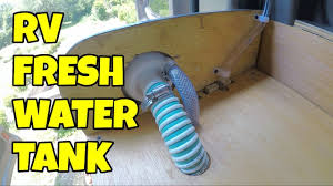 These tanks come in various sizes including we have other tanks made by another manufacturer that offer somewhat different choices of sizes and dimensions. Rv Fresh Water Tank Installation Youtube