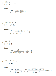 Sebab limit kiri sama dengan limit kanan maka limit fungsi ada dan 2)(lim 1 = → xf x contoh : Contoh Soal Dan Pembahasan Limit Sepihak Kumpulan Contoh Surat Dan Soal Terlengkap
