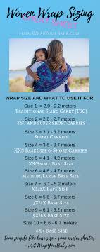 Woven Wrap Sizing Guide What Is Base Size Wrap Your Baby