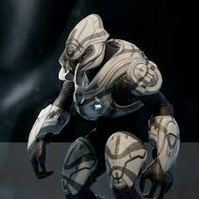 Sangheili are muscular and very tall, usually standing between 2.25 and 2.62 meters (7.38 and 8.6 feet), though they often seem slightly shorter due to their usual hunched position, but the armor they wear makes them appear more hunched then they actually are. Halo Mcc Will Show Elites Some Love With New Season 7 Armor Sets Neotizen News