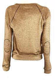 Cover me in gold jumper. Andy Metallic Gold Jumper