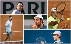 Career statistics, history and tennis news. Roland Garros Berrettini Sonego Travaglia Sinner Cecchinato Cinq Italiens Au Troisieme Tour