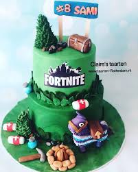 Fortnite Cake Fortnite Taart Www Taarten Rotterdam Nl Birthday Cake Kids Cake Designs Birthday Cricket Cake