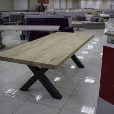 Maybe you would like to learn more about one of these? Dining Oak Table With Black Metal Legs Production Mbs Wood