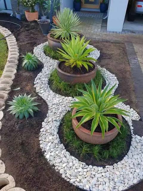 Minimalist landscape design details