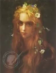 Ophelia by Antoine Auguste Ernest Hebert Reproduction For Sale