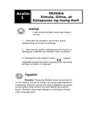 Halimbawa dito ay pinaghalong salita ng tagalog at espanyol (ang chavacano), halong arican at espanyol (ang palenquero), at ang halong portuguese at espanyol (ang annobonese). Pe Modyul4 Docx Aralin 4 P E Pagkilos Sa Pangkalahatang Lugar Hindi Limitado Ang Paggalaw O Pagkilos Sa Pangkalahatang Espasyo Ibig Sabihin Maaaring Course Hero