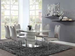 Wayfair white dining room sets february 21, 2020 by homer this wayfair white dining room sets graphic has 20 dominated colors, which include lit, bleached bone, del sol maize, wool tweed, medallion, yellow emulsion, evening glow, hot mustard, centra, worn wooden, rattan, transparent yellow, bavarian sweet mustard, white, thamar black, shrimp. Glissand White Rectangular Dining Room Set 1stopbedrooms