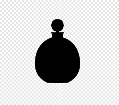 Ilustrasi tanaman keluarga mint dalam warna. Silhouette Line Botol Parfum Botol Parfum Hitam Png Pngegg