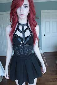 When i uploaded this, i was only nearing 170 subs. Gothic Redhead Gothgirls