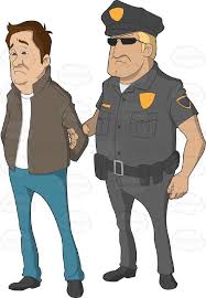 Caucasian Man Being Arrested And Taken Into Custody By A Stern Looking Police Officer African American Men Man Standing Police