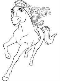 Download and print these spirit coloring pages for free. Kids N Fun Com 11 Coloring Pages Of Spirit Untamed