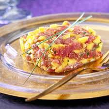 Tartare De Thon Recettes Recette Tartare De Thon Repas D Anniversaire En Amoureux Recettes De Cuisine