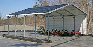 12x36 Boxed Eave Style Metal Carport Alan S Factory Outlet Metal Carports Carport Designs Carport Garage