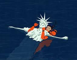 現代社会は闇だとか 生きづらいとか そんな批判をすることもできますが だからこそ面白いこともきっとあるはず francesco bongiorniさんが今を描いた作品は 見る人によって感じ方が違うでしょう それを希望とみるか 絶望とみるか あなた次第です 風刺画