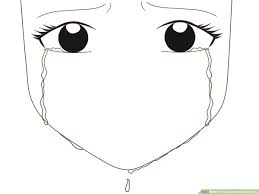 Drawing an eye with only one pencil. How To Draw An Anime Eye Crying 7 Steps With Pictures Wikihow