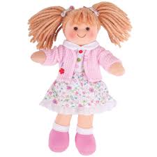 There is no processing of the image at all. Poppy Rag Doll Bigjigs Rag Dolls Soft Dolls Ragdolls