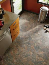 Sheet vinyl flooring is a common floor covering for kitchens and baths because it is inexpensive compared to tile. Vinyl Flooring In The Kitchen Hgtv