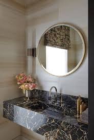 this marble sink top adds a nice chic