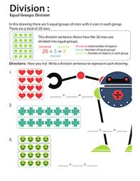 Division Equal Groups Part One Worksheet Education Com 3rd Grade Math Worksheets 4th Grade Math Worksheets Division Word Problems