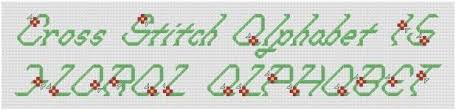 Printable cross stitch letter patterns free. Free Cross Stitch Alphabet Patterns Printable Online