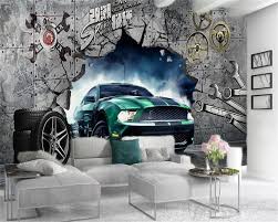 Best hd wallpapers of 3d, desktop backgrounds for pc & mac, laptop, tablet, mobile phone. Home Decor 3d Wallpaper Cool Luxury Car Coming Out Of The Wall Living Room Bedroom Tv Background Wall Wallpaper From Yunlin888 11 26 Dhgate Com