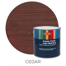 For smaller pieces like cushions and throw pillows, protection comes from storage. 1 Lt Protek Wood Stain And Protect Paint Multi Purpose Exterior Wood Stain Cedar Outdoor Toys