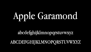 Apple Garamond Free Font
