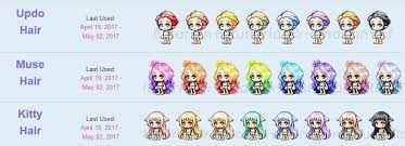 New kms royal hair styles. Royal Hairstyles Maplestory Royal Faces