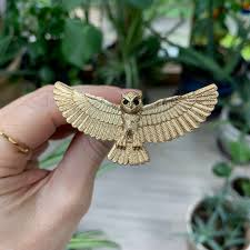 owl brooch