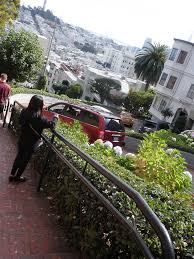 Whether you're walking or driving, the varying gradient of the road is sure to catch your attention and give your heart rate a healthy boost. Windy Road Called Lombard Street In San Francisco Alexandra Shepherd Flickr