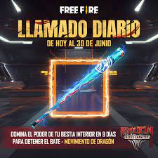 As you know, there are a lot of robots trying to use our generator, so to make sure that our free generator will only be used for players, you need to complete a quick task, register your number, or download a mobile app. Garena Free Fire Inicia Sesion A Partir De Hoy Haz El Llamado Y Obten En 9 Dias El Bate Movimiento De Dragon Domina El Poder En Los Campos De Batalla Facebook