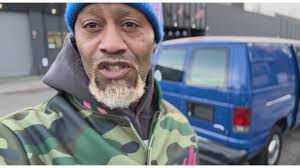 Stolen blue Ford Econoline cargo van in Seattle, WA