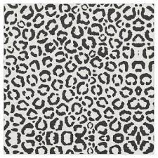 Black And White Cheetah Print Modern Black White Leopard Animal Print Pattern Fabric Animal Prints Pattern Print Patterns Fabric Patterns