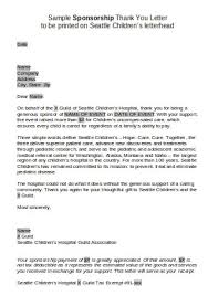 Request sponsorship support for your program or event. 50 Sample Sponsorship Letters In Pdf Ms Word