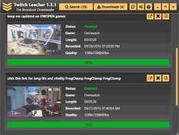Utilizing vods can help grow your channel and also allow your fans to watch content they may have missed otherwise. Free And Extremely Fast Twitch Vod Downloader Software