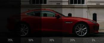 car window tinting percentage laws in the us by state