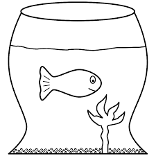 Fish template art template templates printable free printables printable fish free downloads valentine template dr seuss crafts image of fish. Fish Bowl Coloring Page Printable Coloring Home