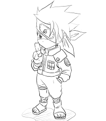 Supercoloring.com is a super fun for all ages: Printable Hatake Kakashi Coloring Pages Anime Coloring Pages