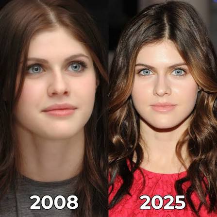 Alexandra Daddario Then vs Now - (2008-2025)