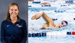 Women's swimmer, nursing graduate Baker receives Rock Royer/Mac Rivera  award