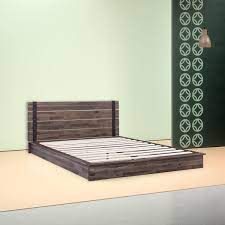 See more ideas about diy bed, home decor, home diy. King Size Farmhouse Wood Industrial Low Profile Platform Bed Frame