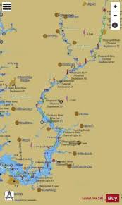 Choptank River Cambridge To Greensboro Marine Chart