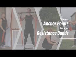 | new model has smoother edges to hopefully reduce cutting of the resistance bands and your fingers. Resistance Bands Anchoring Ideas Youtube